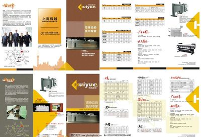 圖文店網(wǎng)絡技術(shù)服務三折頁宣傳方案